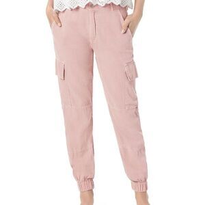 Joes jeans cargo pants in rose mist, size 29